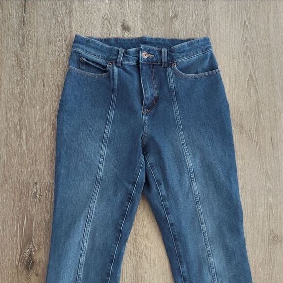 Duluth Trading Co. Straight Leg Jeans Women Size 6 Long - Picture 2 of 8